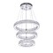Cwi Lighting Florence LED Chandelier With Chrome Finish 5635P20ST-3R (Clear) - alternate 1